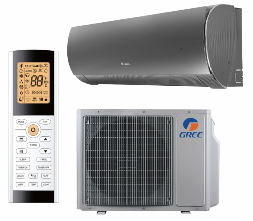 Кондиционер Gree GWH18ACD-K6DNA1I(LCLH) Lyra Inverter Black в Горловке