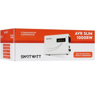 Стабилизатор напряжения SMARTWATT AVR SLIM 1000RW в Горловке