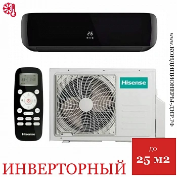 Кондиционер Hisense AS-10UW4RVETG01G(B)/AS-10UW4RVETG01W(B) Black Crystal Super DC Inverter Wi-Fi в Горловке