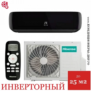 Кондиционер Hisense AS-10UW4RVETG01G(B)/AS-10UW4RVETG01W(B) BLACK CRYSTAL Super DC Inverter в Горловке
