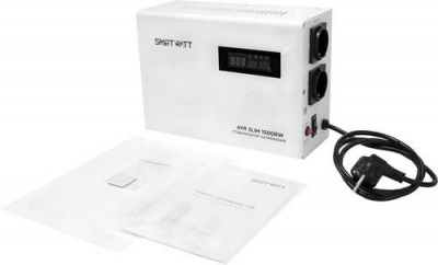Стабилизатор напряжения SMARTWATT AVR SLIM 1500RW в Горловке