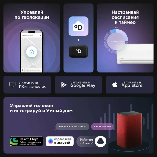 Кондиционер Midea MSFRW-09HRN8-I/MSFR-09HRN8-O в Горловке
